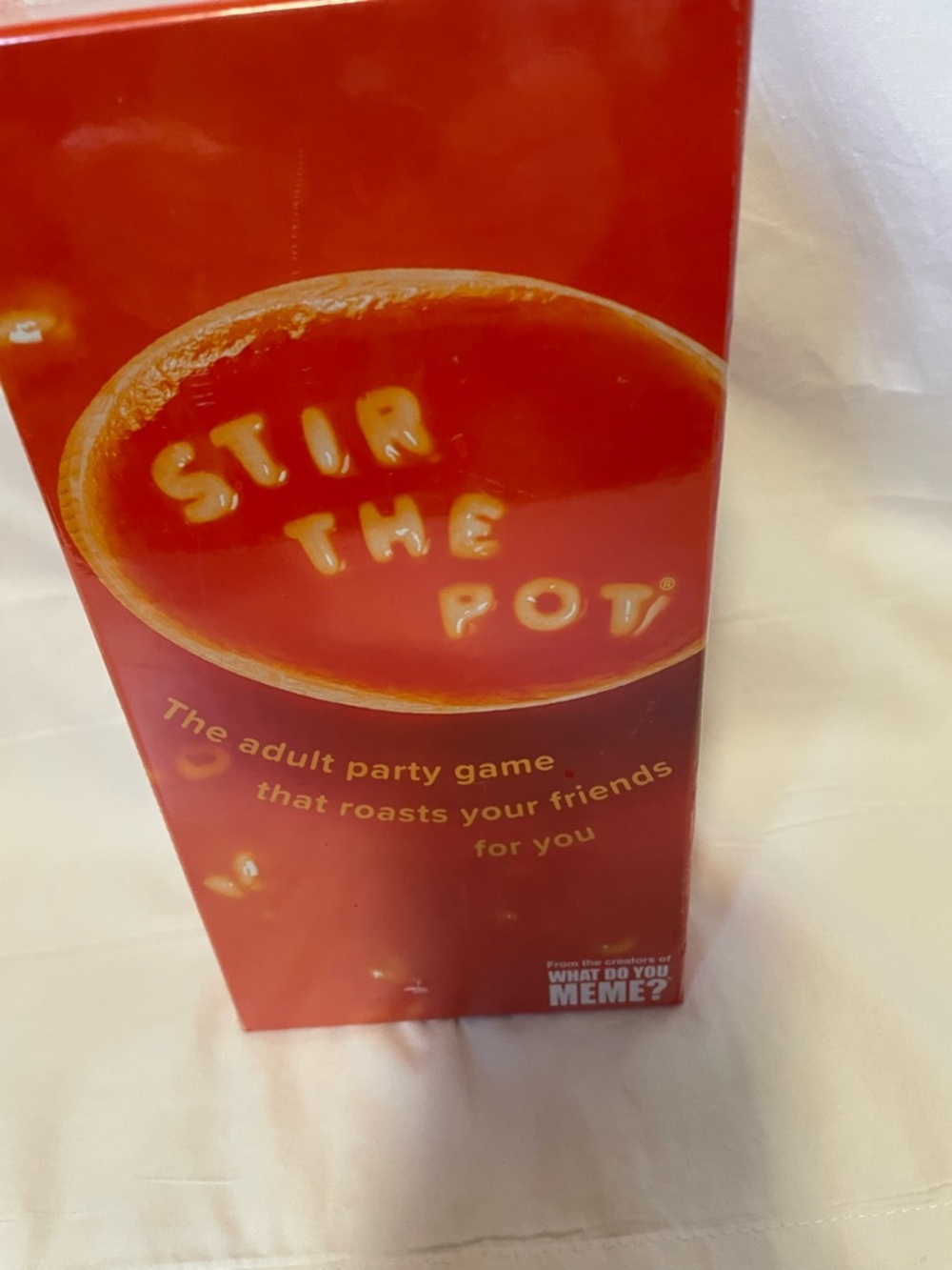 Stir The Pot Adult Party Card Game - Red
